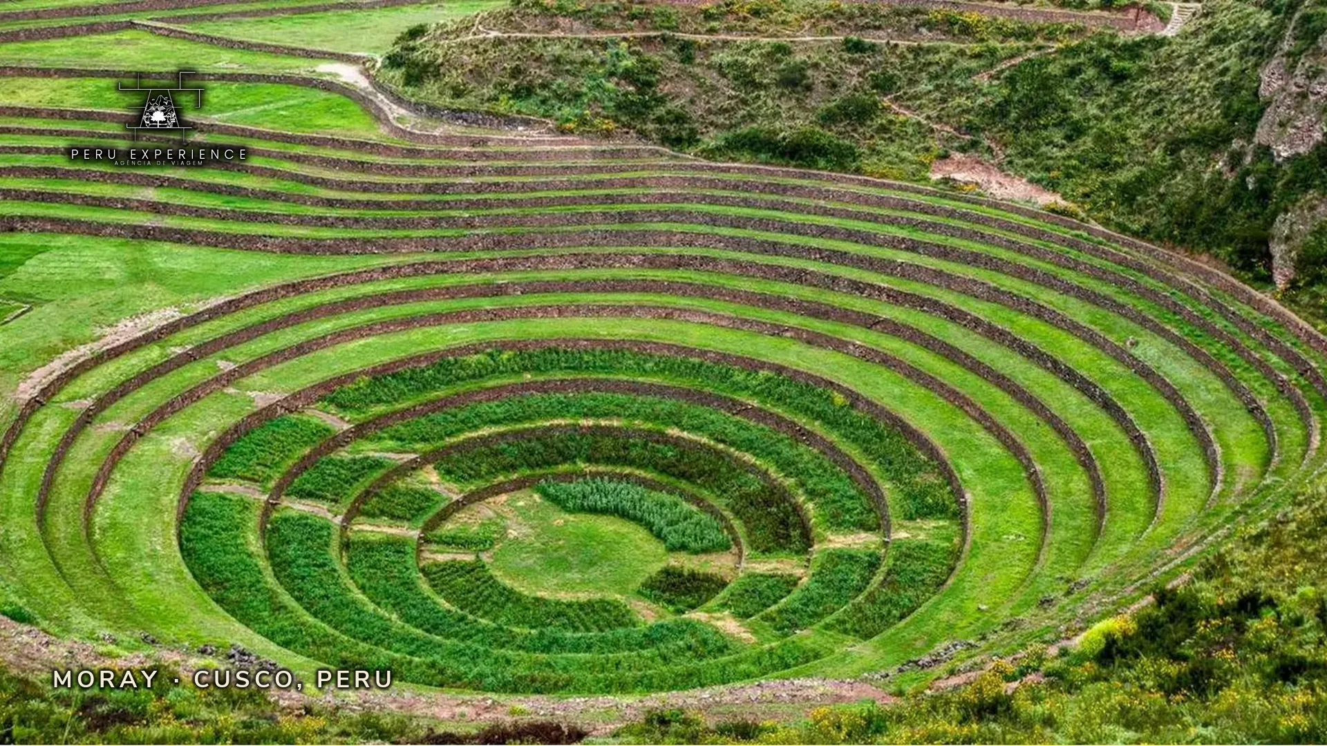 Moray — anfiteatro circular inca de 12 terraços concêntricos usado como laboratório agrícola pré-colombiano