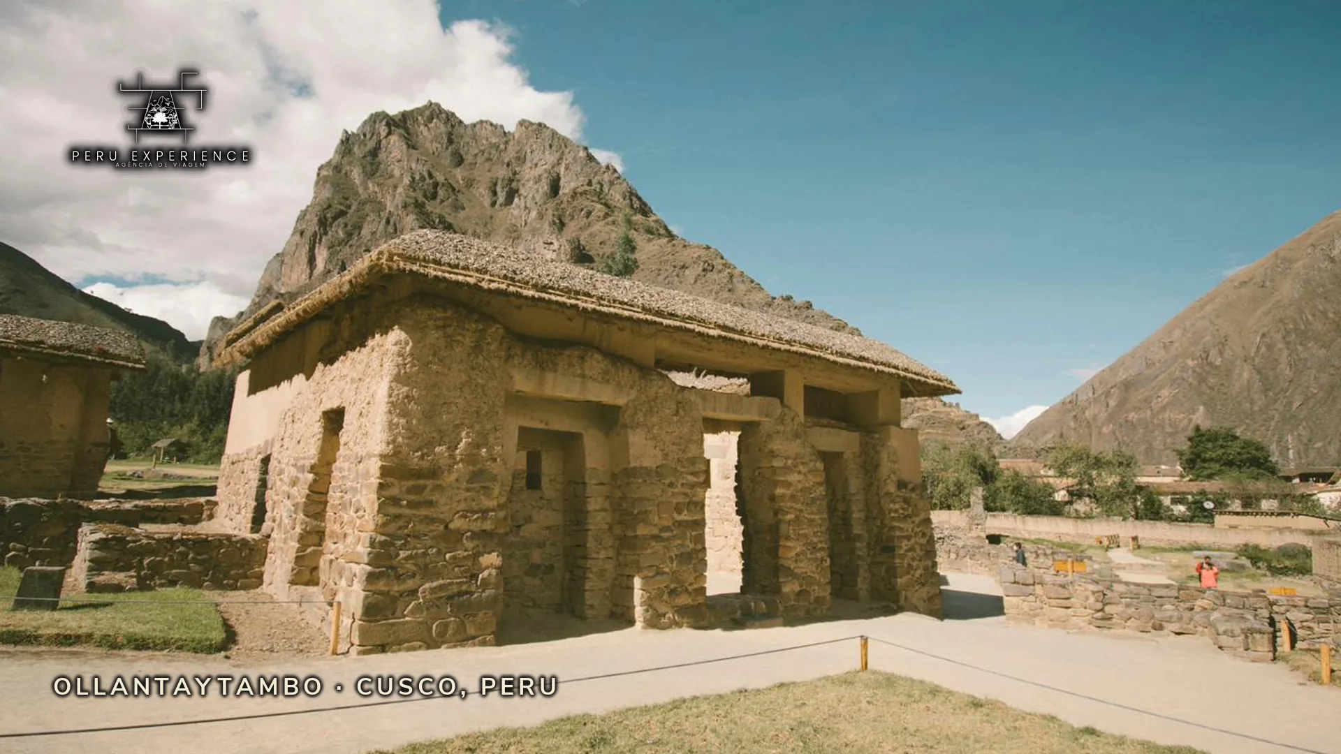 Ollantaytambo, onde o Vale Sagrado termina e o trem Voyager parte para Águas Calientes